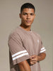 Sinsay Men's Khaki Short-Sleeved T-Shirt | Sinsay In Lebanon