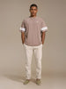 Sinsay Men's Khaki Short-Sleeved T-Shirt | Sinsay In Lebanon
