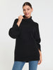 Sinsay Women's Black Turtleneck Long Sweaters | Sinsay In Lebanon