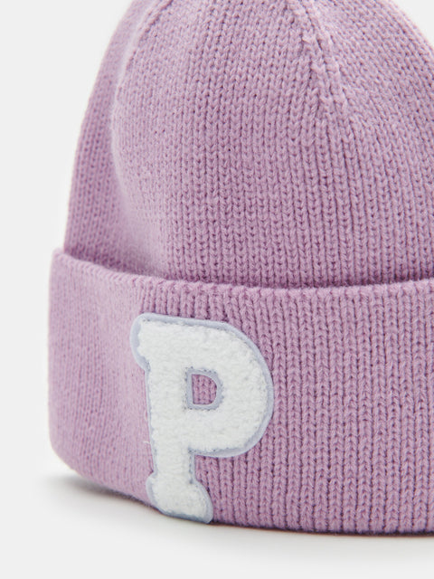 Sinsay Girl's Lavender Rib Knit Beanie Hat | Sinsay In Lebanon