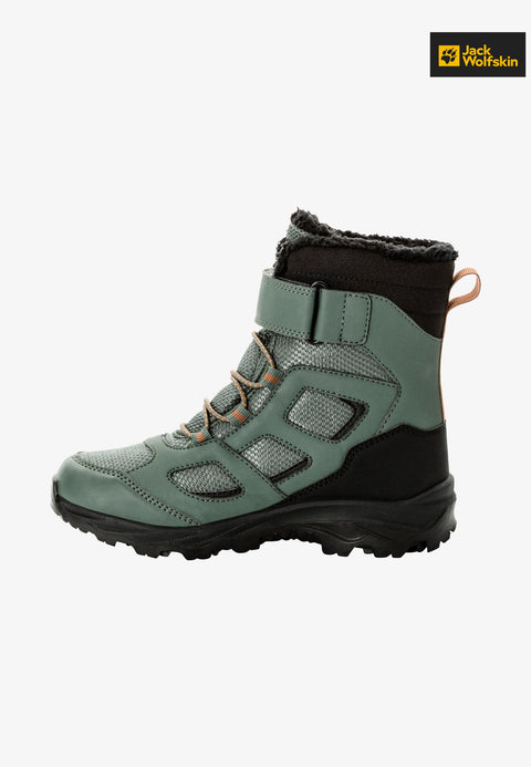 Jack Wolfskin Boy's Khaki Vojo WT  Texapore High K Boots |Jack Wolfskin in Lebanon