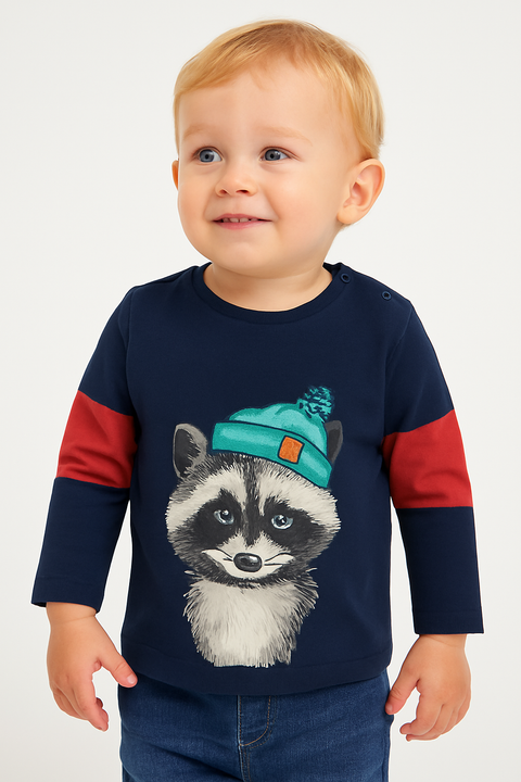 S.Oliver Baby Boy's Navy Long-Sleeve Blouse |S.Oliver in Lebanon