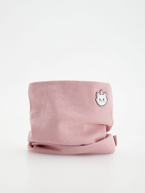 Reserved Girl's Dusty Rose Rib Knit Snood |Reserved In Lebanon