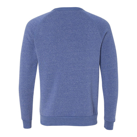 Blue sweatshirt on a white background