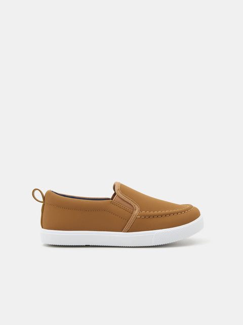 Sinsay Boy's Camel Leather Loafers | Sinsay In Lebanon
