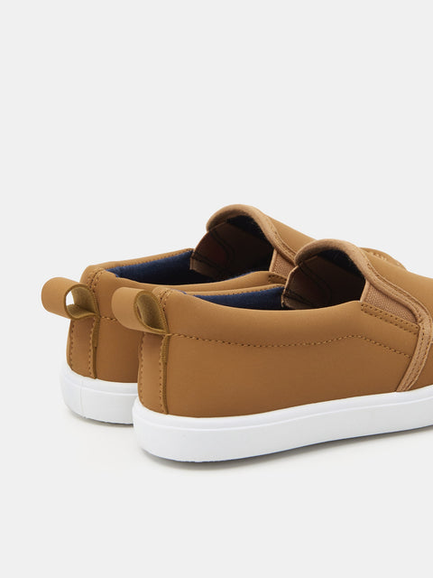 Sinsay Boy's Camel Leather Loafers | Sinsay In Lebanon