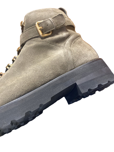 Joop Women's Olive Green  Lace Up Ankle Boots | Joop In Lebanon