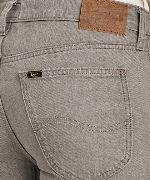Lee Men's Light Grey Mushroom Lee Daren Zip Fly Regular Straight Jeans | Lee In Lebanon