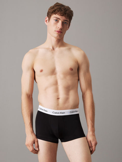 Calvin Klein Men's Black Pack Of 3 Microfiber Stretch Boxers | Calvin Klein In Lebanon