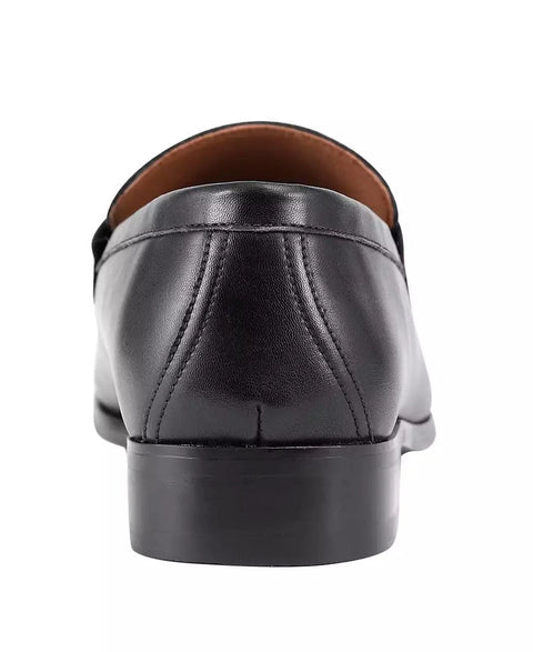 Tommy Hilfiger Men's Black Sawlin Logo Embellished Loafers | Tommy Hilfiger In Lebanon