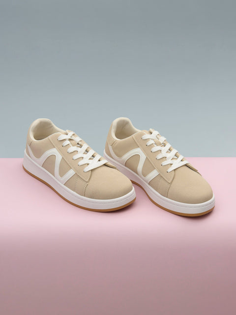 Sinsay Women's Beige Gym Sneakers | Sinsay In Lebanon