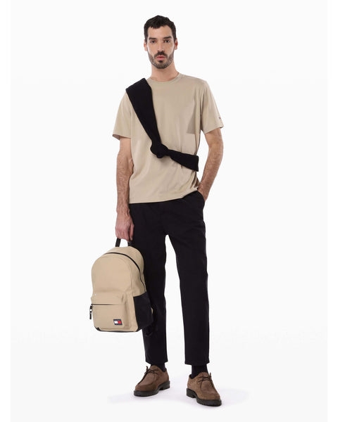 Tommy Jeans Men's Relic Tan Essential Logo Backpack | Tommy Jeans In Lebanon