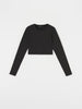 Sinsay Women Black Ribbed Long Sleeve Blouse | Sinsay in Lebanon