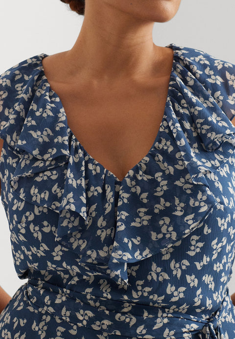 Lauren Ralph Lauren Women's Blue Petite Dress |Lauren Ralph Lauren in Lebanon