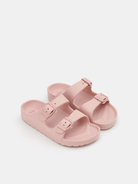 Sinsay Girl's Dusty Rose Slider Slippers  | Sinsay In Lebanon