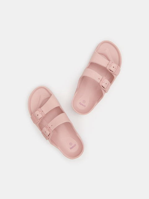 Sinsay Girl's Dusty Rose Slider Slippers  | Sinsay In Lebanon