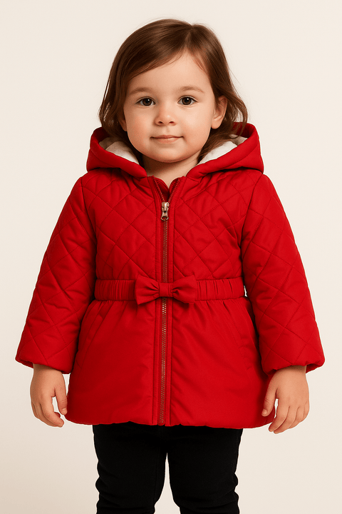 S.Oliver Baby Girl's Red Puffer Jacket |S.Olive in Lebanon