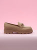 Sinsay Women Beige Chunky Sole Loafers | Sinsay in Lebanon