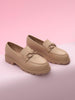 Sinsay Women Beige Chunky Sole Loafers | Sinsay in Lebanon