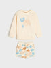 Sinsay Baby Boy's Pajama Set Beige