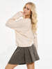 Sinsay Women's White Long Sleeve Knit Sweater | Sinsay in Lebanon