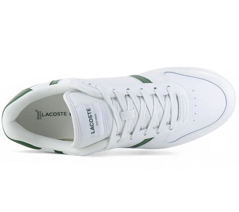 Lacoste Men's White & Green T-Clip Set 224 Sneakers | Lacoste In Lebanon