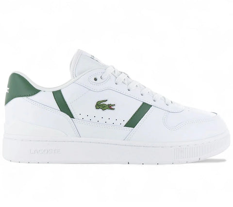 Lacoste Men's White & Green T-Clip Set 224 Sneakers | Lacoste In Lebanon