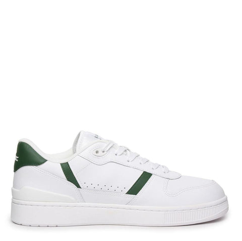 Lacoste Men's White & Green T-Clip Set 224 Sneakers | Lacoste In Lebanon
