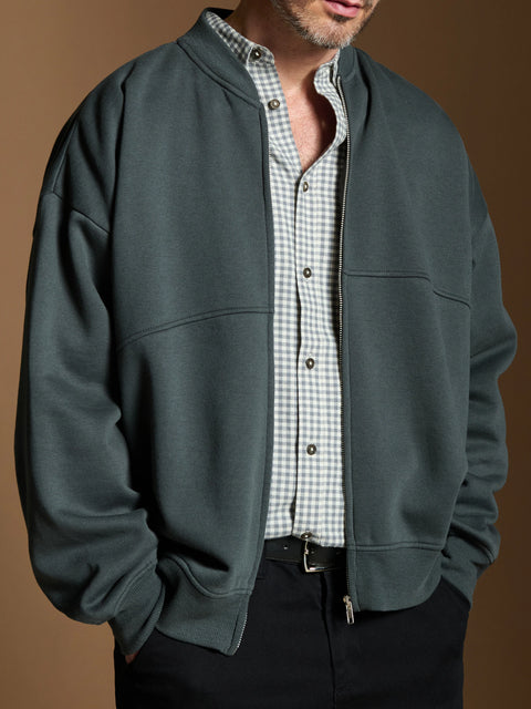 Sinsay Men's Dark Olive Jacket | Sinsay In Lebanon