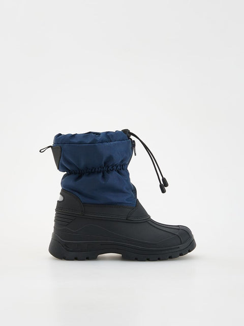 Reserved Boy's Black & Navy Snow Ankled Boots | Reserved In Lebanon