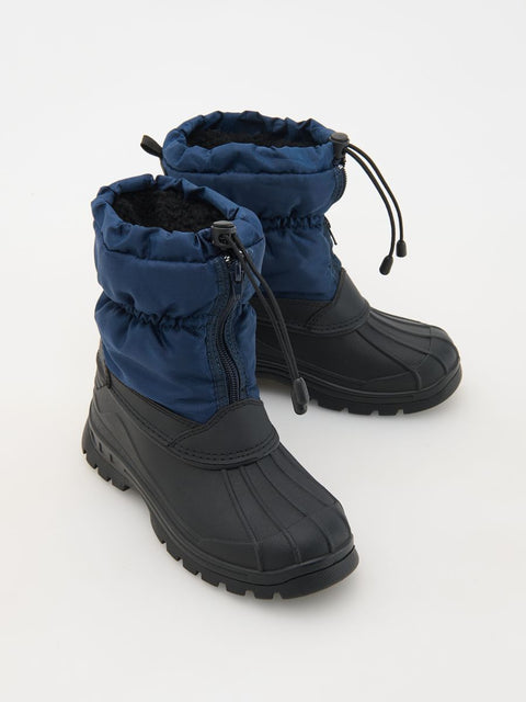 Reserved Boy's Black & Navy Snow Ankled Boots | Reserved In Lebanon