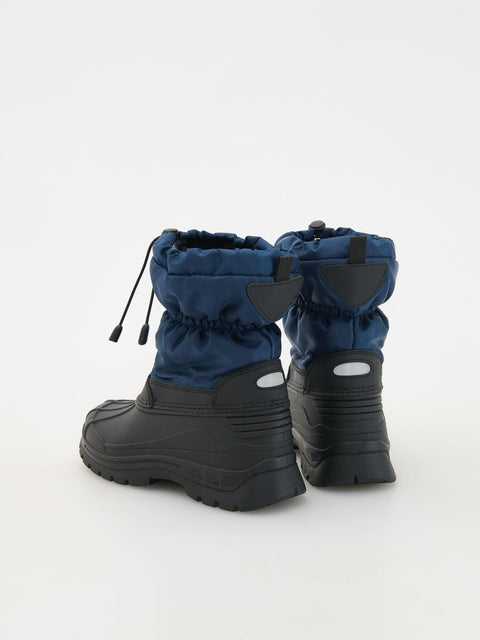 Reserved Boy's Black & Navy Snow Ankled Boots | Reserved In Lebanon