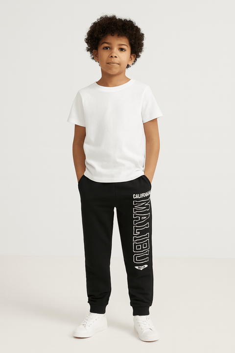 Terranova Boy's Black Sweatpants  | Terranova In Lebanon