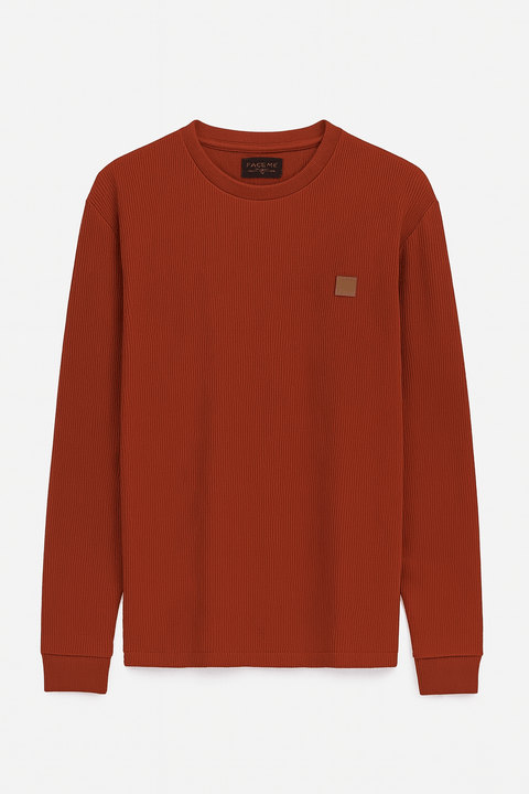 Jean Pascale Women's Brick Long Sleeve Blouse | Jean Pascale In Lebanon