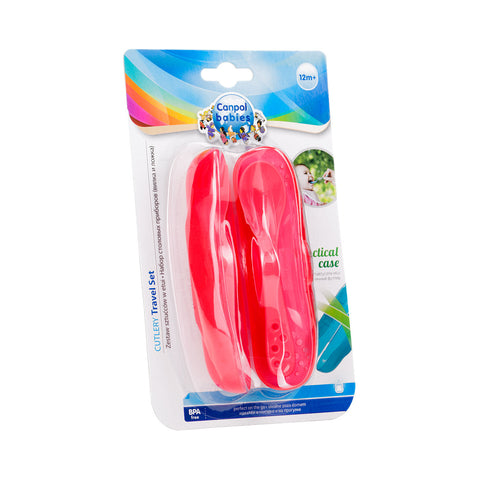 Canpol Babies Cutlery Travel Set with Case | Sinsay in Lebanon