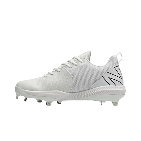 New Balance Men's White FuelCell 4040 v6 Metal Cleat Sneaker | New Balance In Lebanon