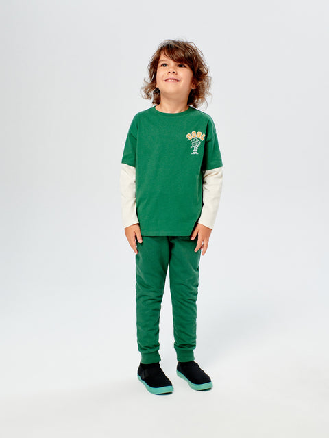 Sinsay Boy's Dark Green Long Sleeve Blouse | Sinsay In Lebanon