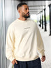 Sinsay Men's Off White Printed Basic Sweatshirt | Sinsay In Lebanon