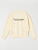 Sinsay Men's Off White Printed Basic Sweatshirt | Sinsay In Lebanon