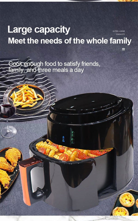Vizyon Black Air Fryer XXL (Airfryer-VZ1400) | Vizyon In Lebanon