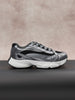 Sinsay Women Silver & Black Metallic Chunky Sneakers | Sinsay in Lebanon