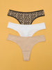 Sinsay Women’s Multicolor Bikini Bottom 3 Pairs Of Briefs | Sinsay in Lebanon