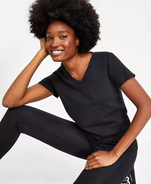 Calvin Klein Performance Women's Black Plain T-Shirt | Calvin Klein In Lebanon