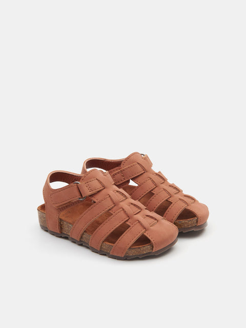 Sinsay Baby Boy's Brown Sandals With Velcro Fastening | Sinsay In Lebanon