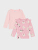 Sinsay Baby girl pink 2-pack blouse AYA