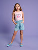 Sinsay Girl's Short Light Blue AYA