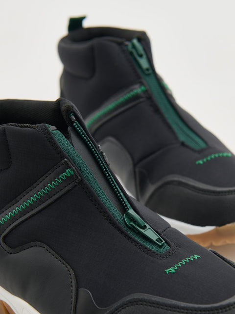 Reserved Boy's Black Ankle Hiking Boot| Reserved In Lebanon
