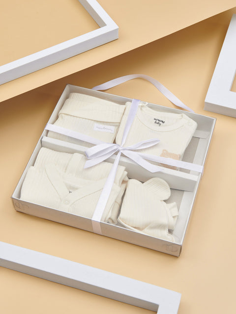 Sinsay Baby Boy's Off White Set 4-Pack | Sinsay In Lebanon