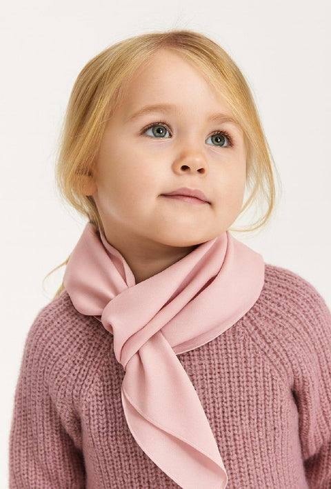 Reserved Girl's Light Pink Cotton Scarf | Reserved In Lebanon