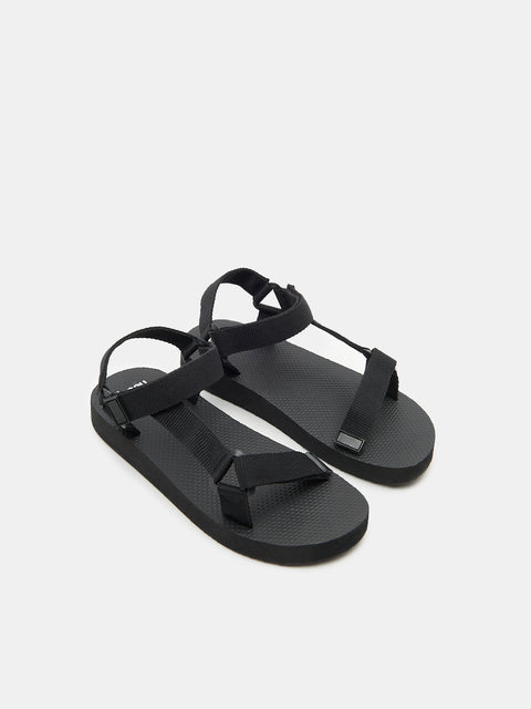 Sinsay Boy's Black Flat Sole Sandals | Sinsay In Lebanon